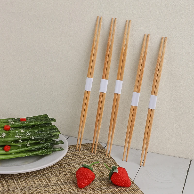 Protection of Environment disposable two point double ended bamboo chopsticks suitable for hotels and restaurants