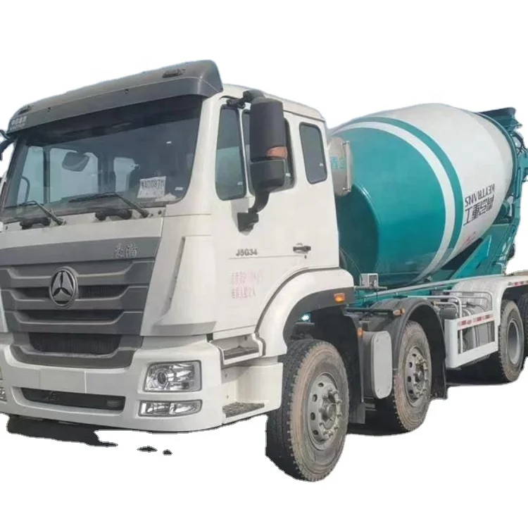 Man Engine Brand New Stocks Sinotruk 10m3 12m3 Mixer Truck Concrete Transit Mixer Howo Chassis