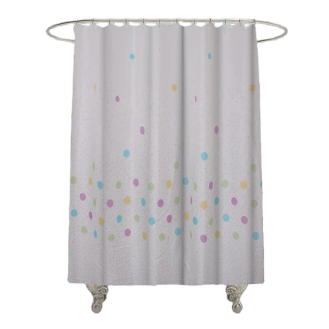 Custom Printed Waterproof Shower Curtain Bath Curtains Sets For Bathroom Modern design shower curtain (1600438479667)