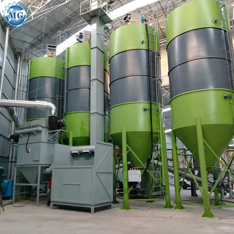 New Product Detachable Bolted Storage Silo Latest German Technology China Twin Shaft Mixer Powder Silo for Dry Mortar Plant