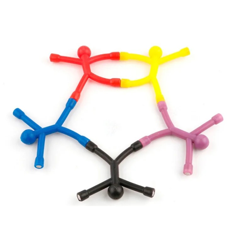 Смешная bendable q-man Магнитная игрушка