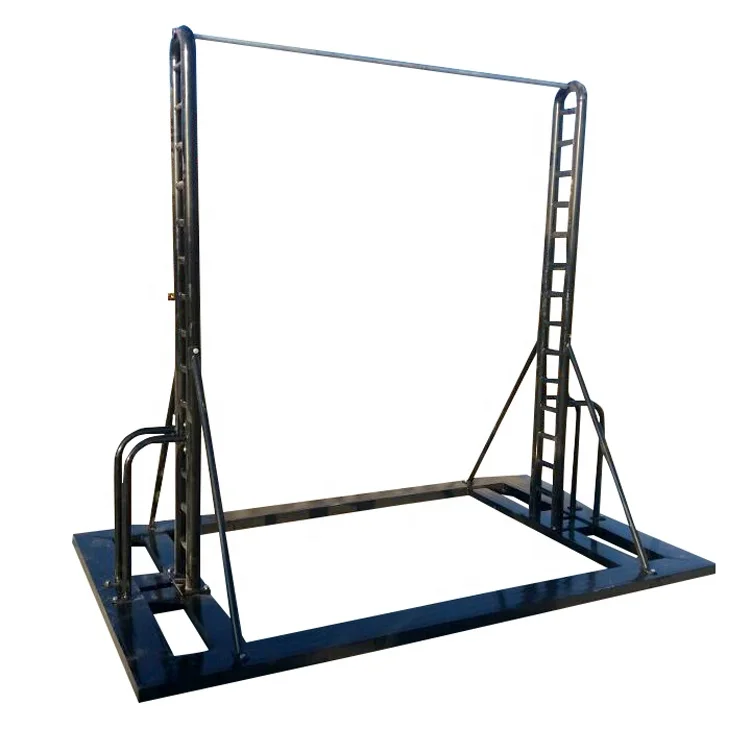 Indoor steel gym equipments single horizontal bar