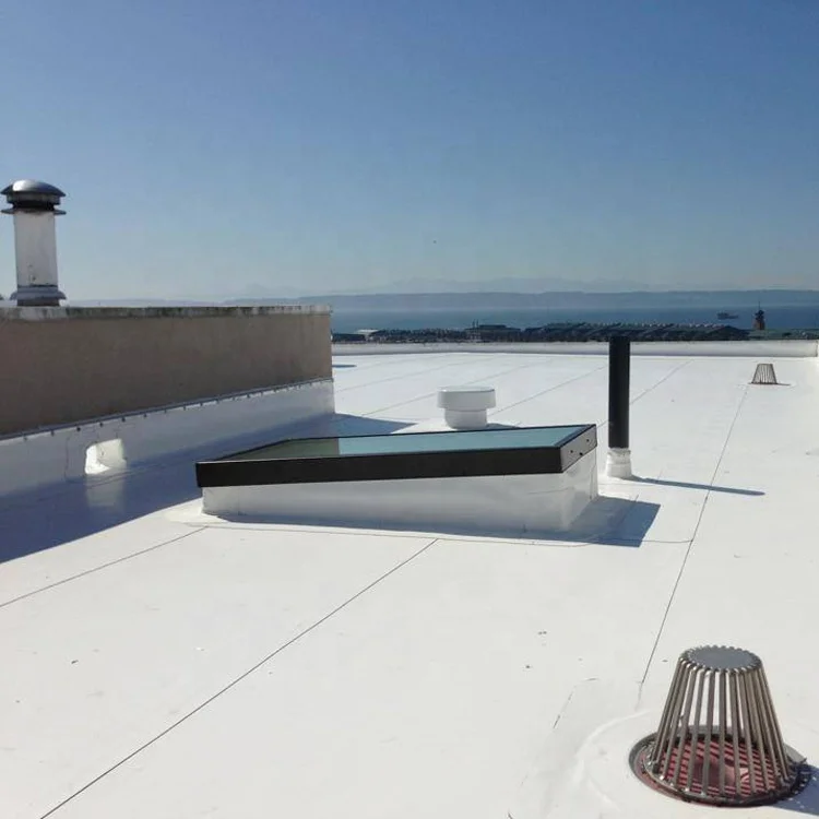 Anti-UV High Temperature Resistant 1.2mm 1.5mm 2mm PVC Membrane for Roof Waterproofing