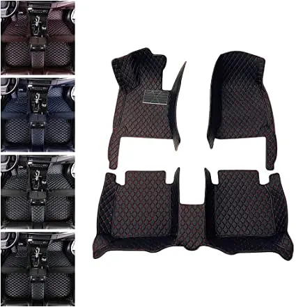 Muchkey Customized Manufacturers Interior Accessories PU Leather Car Mats for Special Car Floor Mats