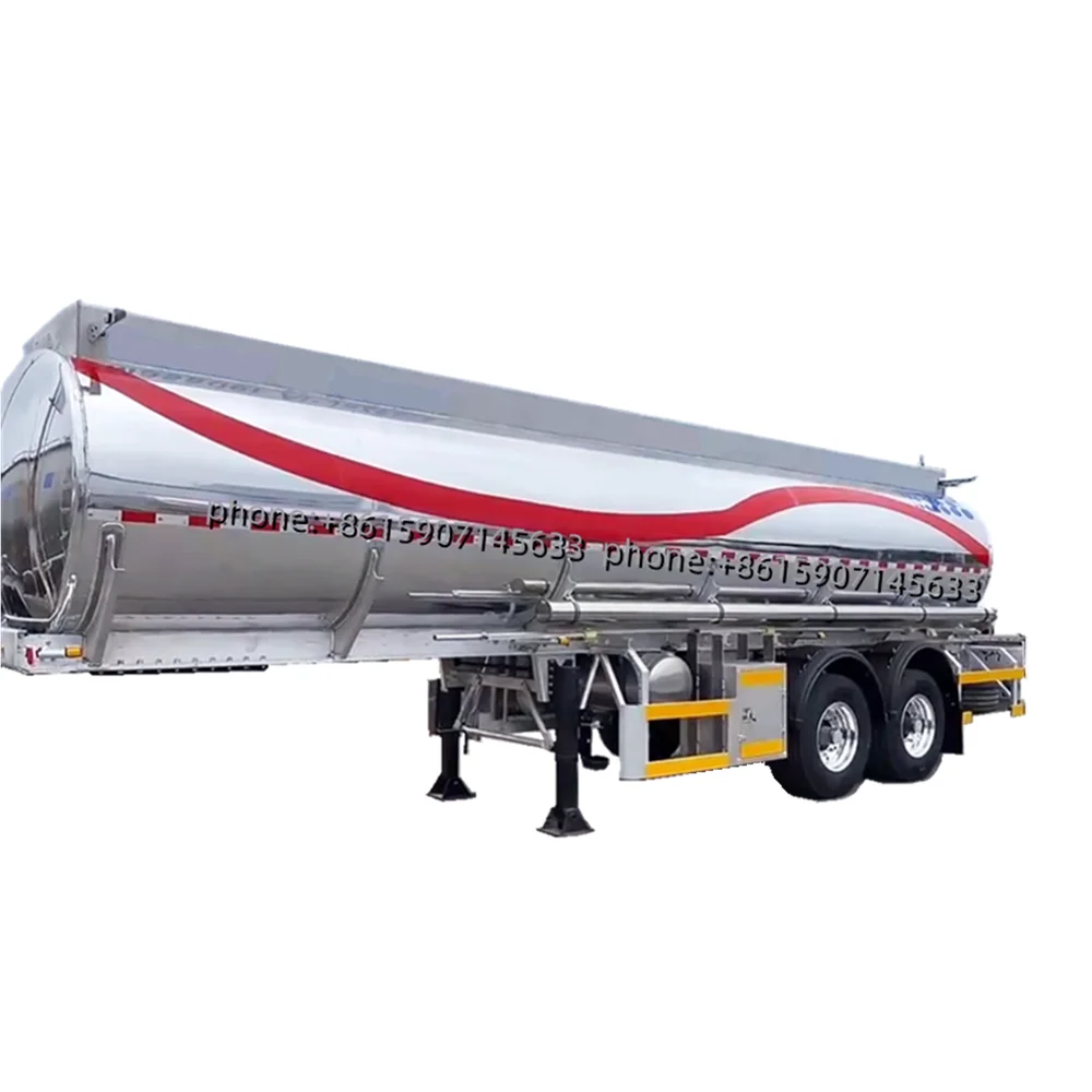 20cbm 24cbm aluminum wheel trailers liquid diesel oil tanks 22cbm fuel tank trailer fuel tanker trailer for sale in dubai