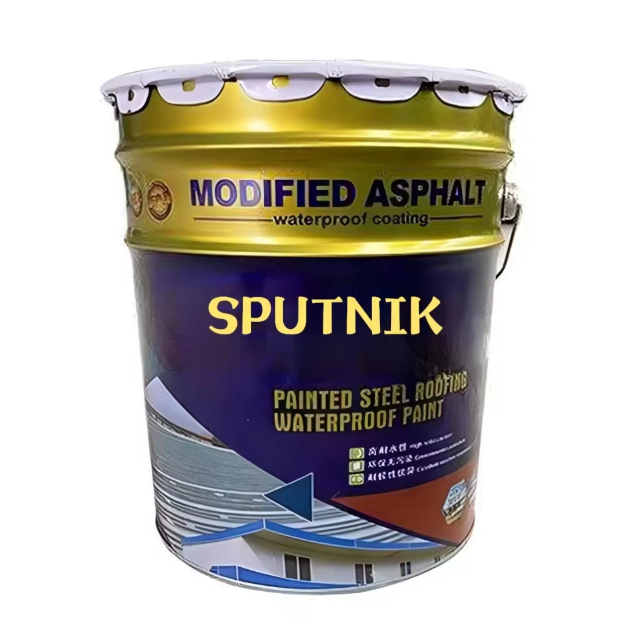 Hot selling hot product metal roof steel structure waterproof liquid coating paint Metal roof waterproof coating