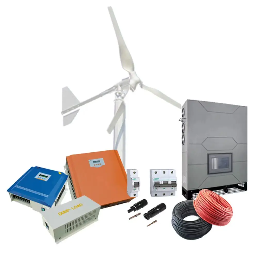 Long life 3 phase wind generator wind turbine 380VAC on grid 10kw home wind power generation system