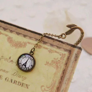Retro bookmark metal  creative gift gift bookmarks