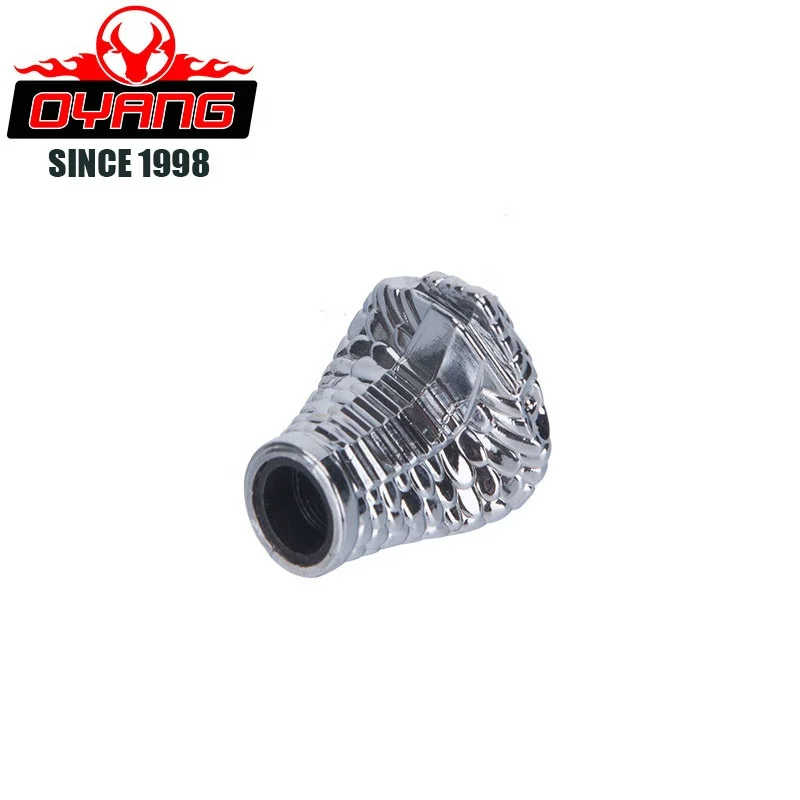 Custom Logo Indicator Anti Theft Locking Aluminium Car Tire Valve Cap