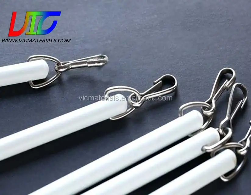 Hot selling fiber curtain rod, good quality fiberglass curtain pull rod stick supplier