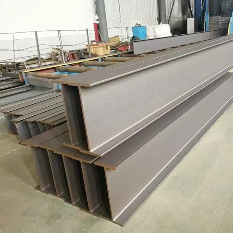 Заводская поставка Astm A572 класс 50 широкий фланец H балки H Железный стальной балок H балка