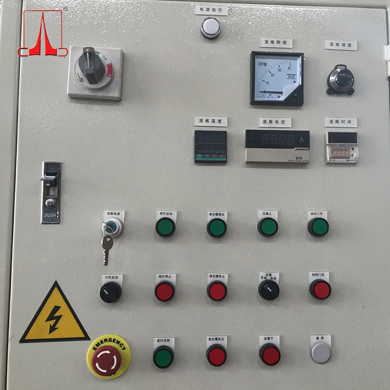 Laboratory 5L Rubber Banbury Kneader Mixer With Tangential Rotors
