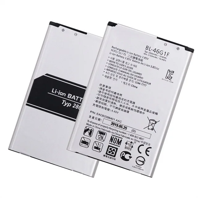 Высокое качество 2800 мА/ч BL-46G1F батарея для LG K20 K425 K428 K430H сменный