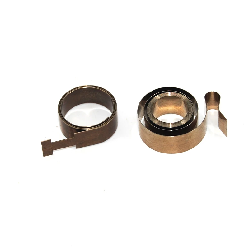 Large size springs for industrial equipment and medical devices Scroll Power wind up spring