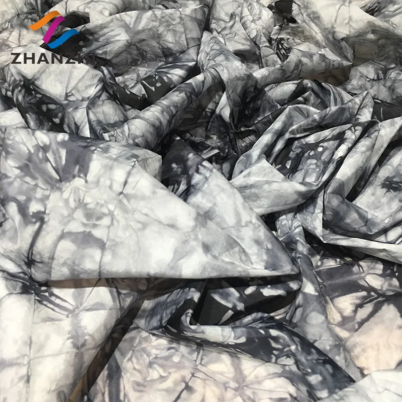 
100% Nylon Tie Dye Fabric for Wholesale 