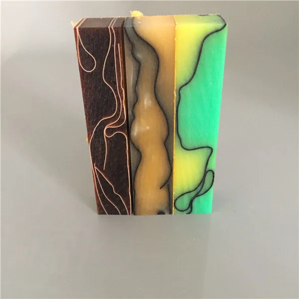 Perspex plastic marble acrylic rod