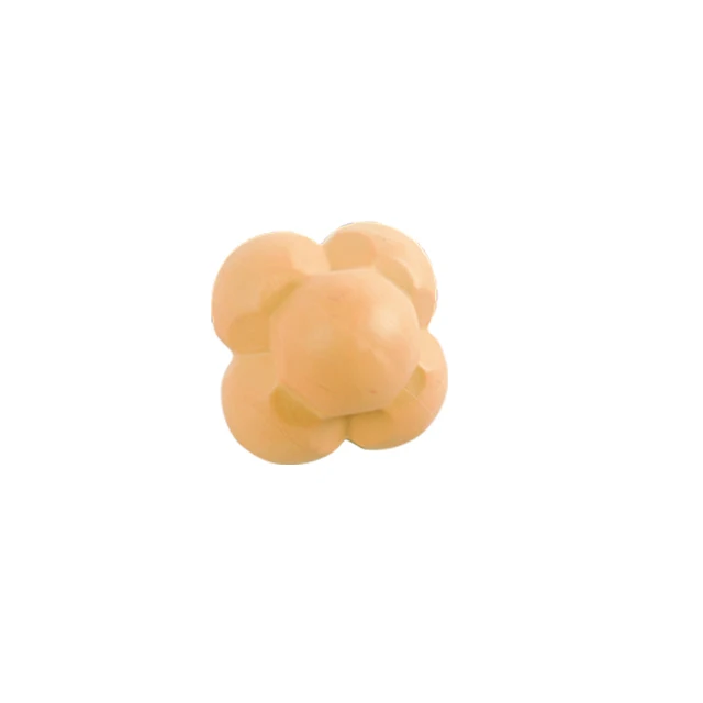  Custom Logo Silicone Handheld Massage Hexagon Reaction Ball Random Bounce