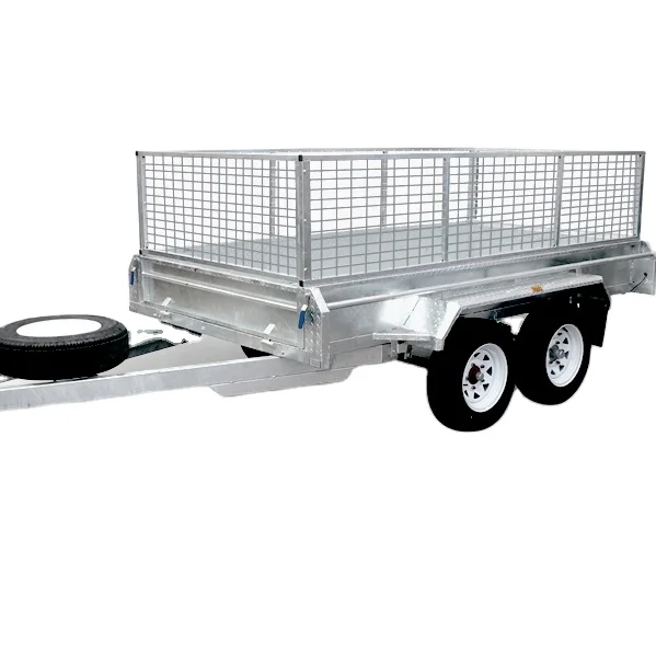 10x5 heavy duty Tandem cage  Trailer