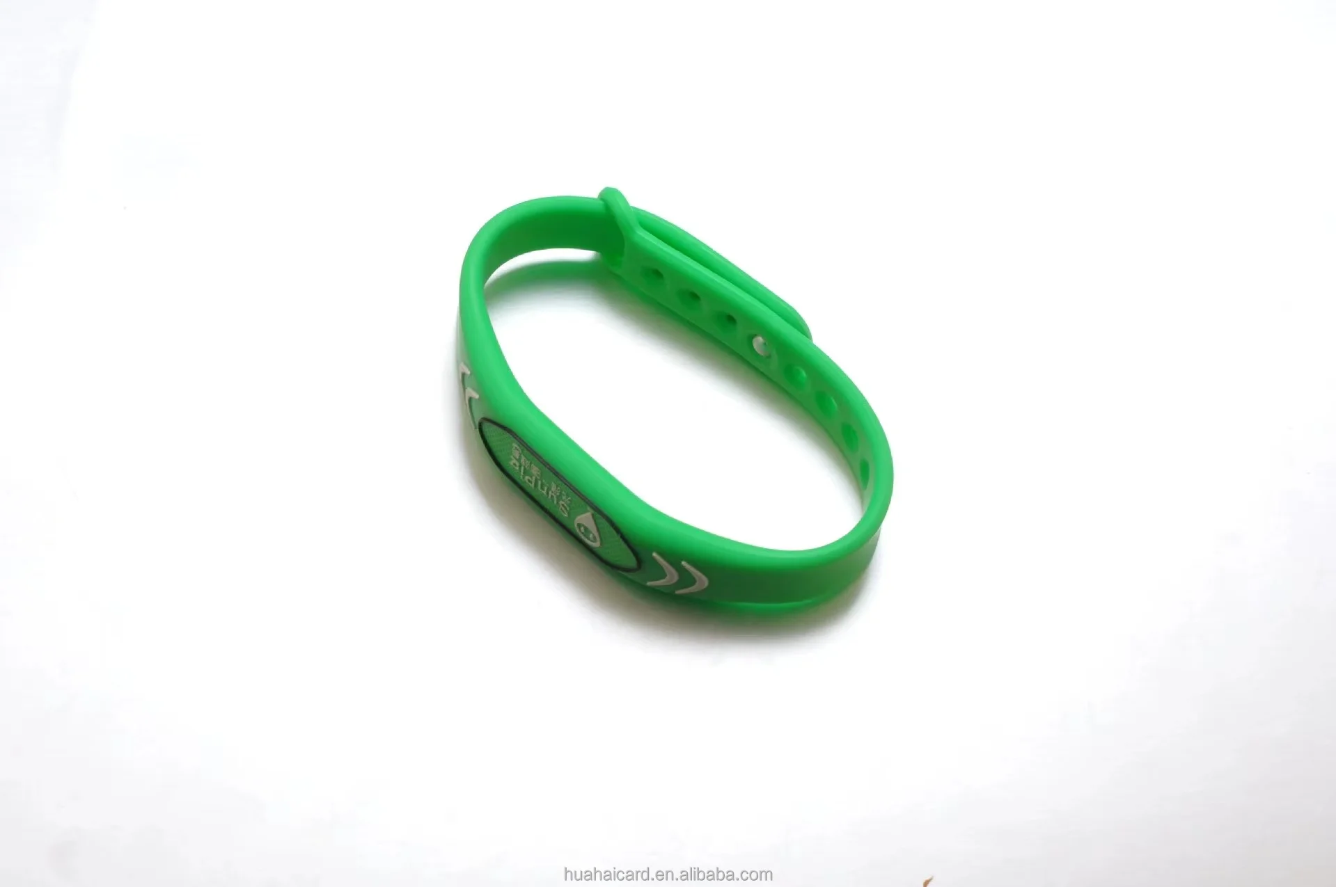 RFID Cheap colourful Custom silicone Happy Birthday letter bracelet Silicone bracelet custom printed logo bracelet