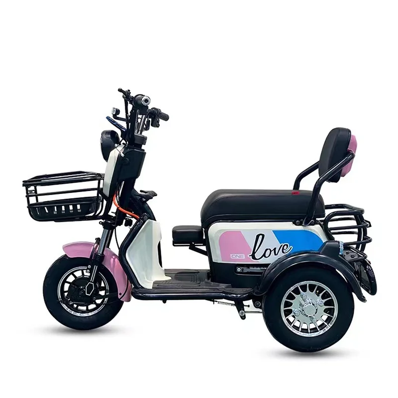 2024 New Electric Passenger Tricycle Bike Three Wheel Scooter for Sale Best Price