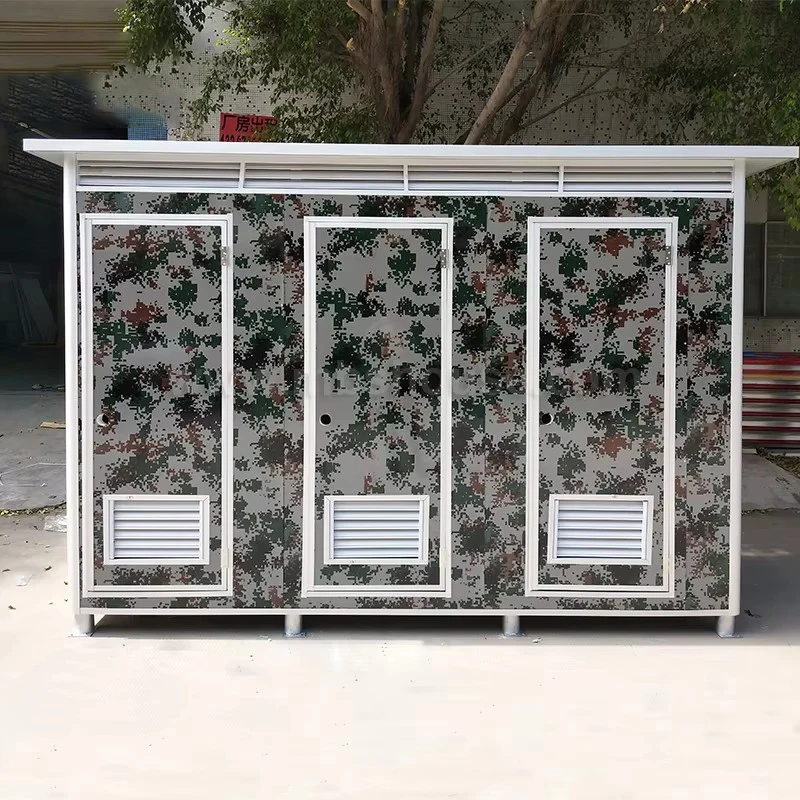 Portable outdoor security cabin fiberglass guard sentry box room house plans security cabin design Malaysia on site