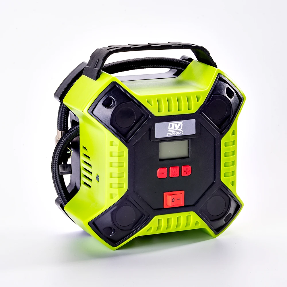 12v dc tyre inflator 160psi portable car air pump auto shut off digital air compressor pump