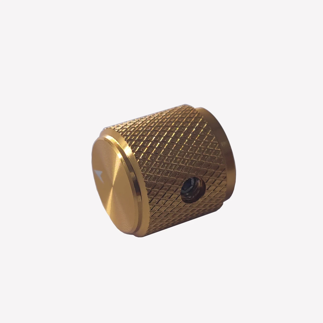 Aluminum Alloy Diamond Pattern Audio Volume Control Knob HiFi Potentiometer Anodized Knob with Indicator