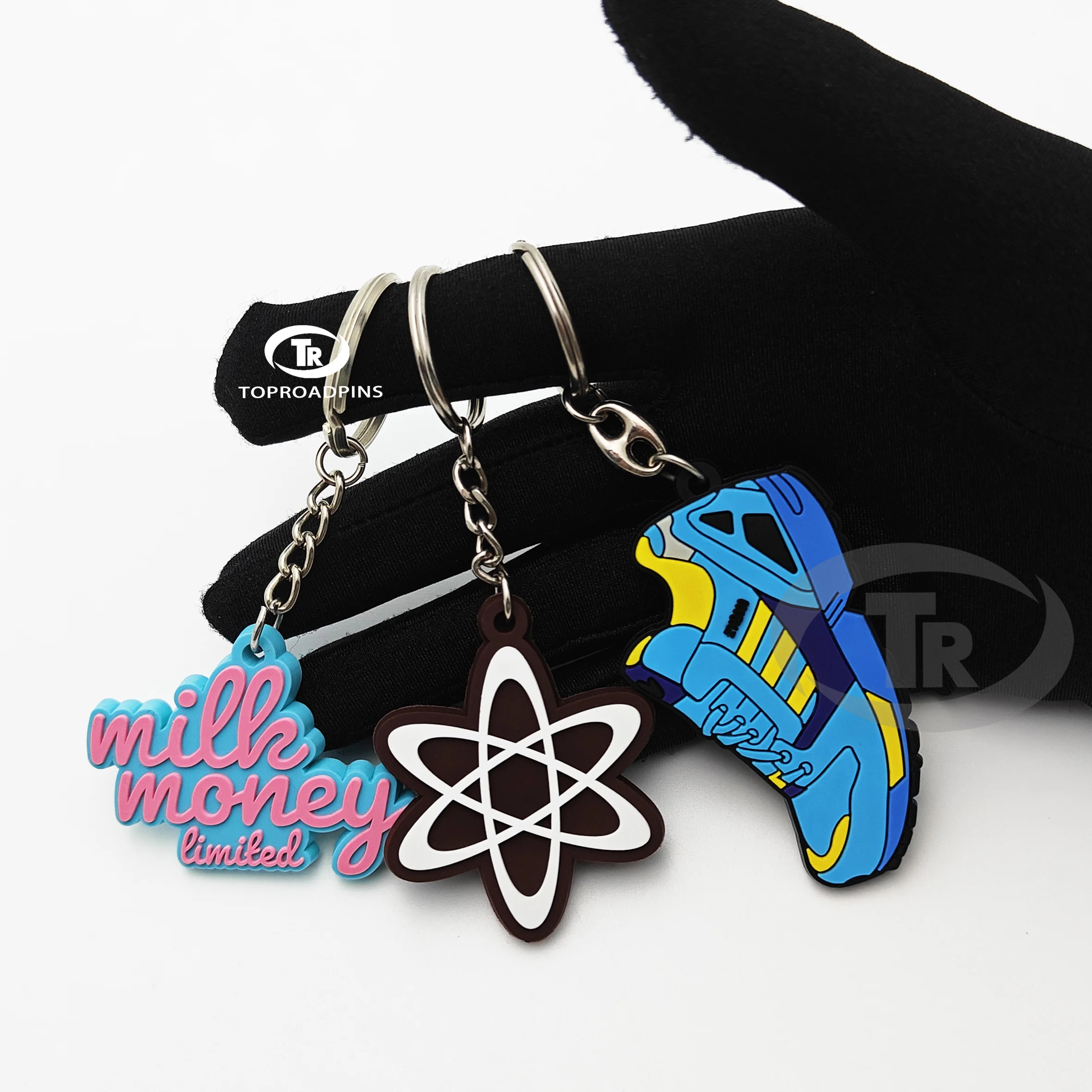 Wholesale Cheap Basketball Sports Shoes Pendant 2D Mini Sneaker Pvc Belt Keychain