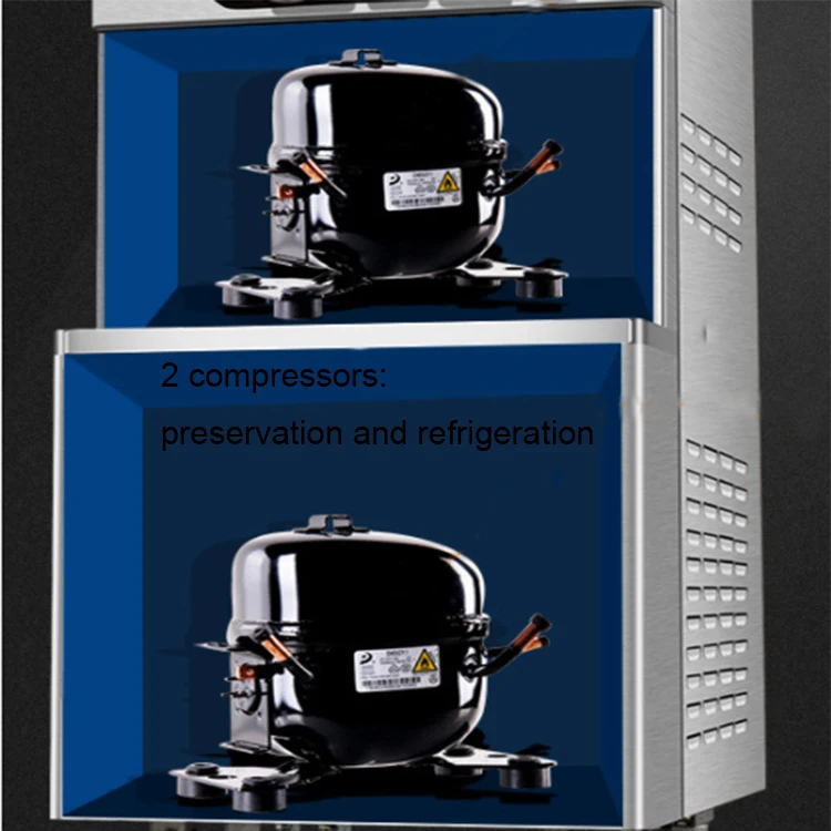 7 days free cleaning frozen yogurt flavors industria price soft making automatic fruit buy professional ice cream machine