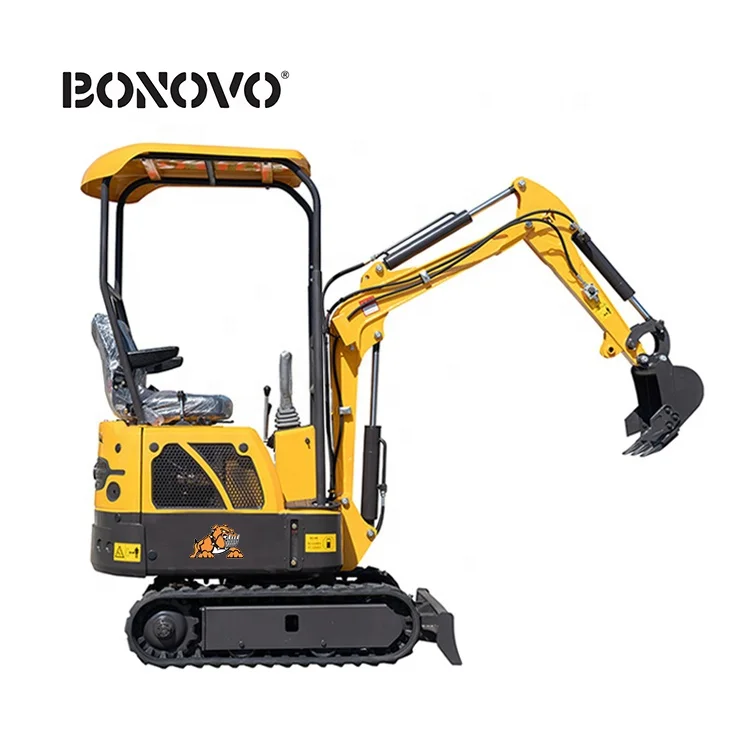 Bonovo хит продаж Мини экскаватор 1 тонна дешевый мини гидравлический микро