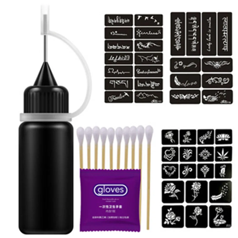 
10-15days Temporary tattoo ink liquid extract of huito jagua or genipa americana 