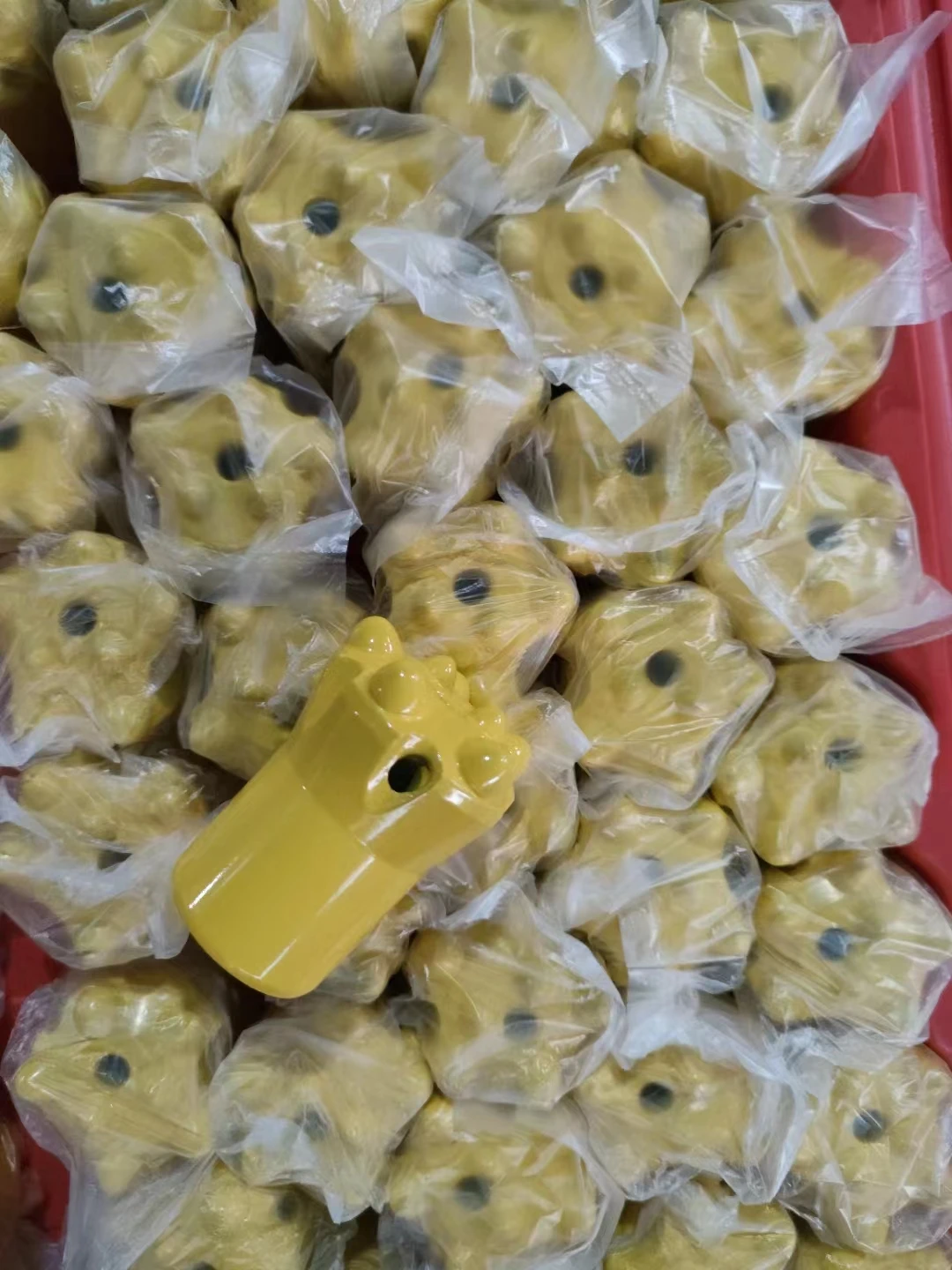 7,11 Degree tapered rock drill bit with tungsten carbide button bits for jack hammer