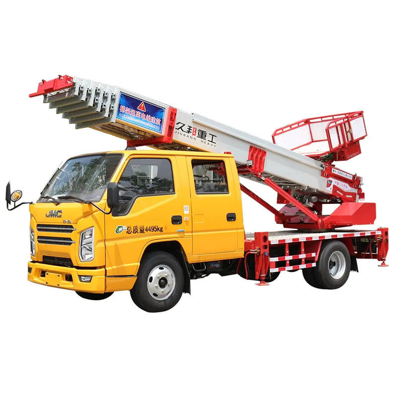 32m high altitude ladder truck  high altitude  ladder platform truck Aerial Tram ladder Truck