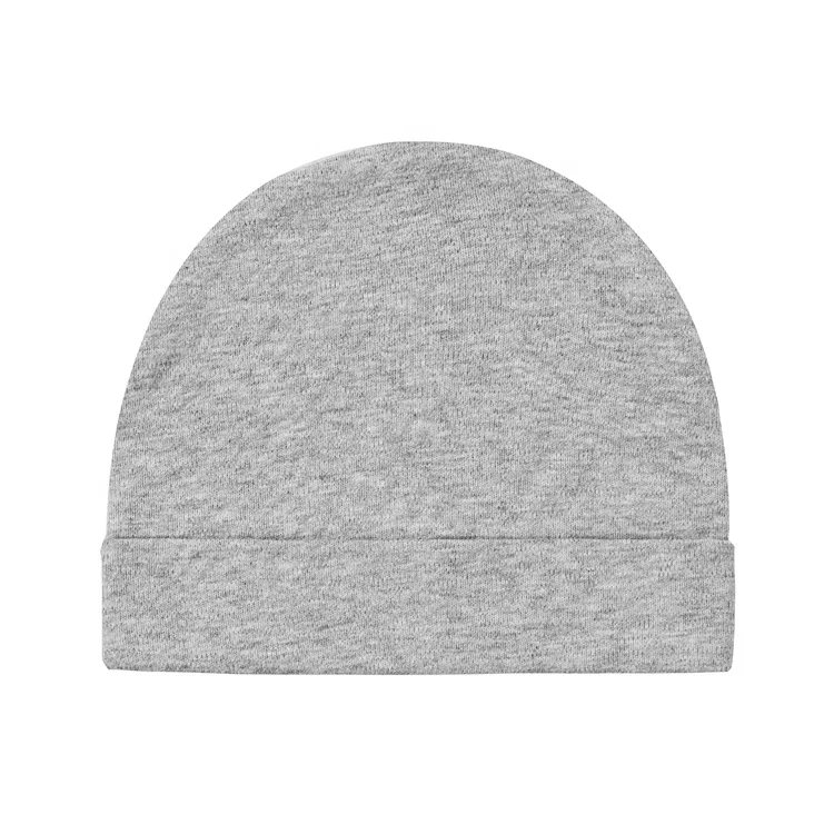 cotton round newborn baby hats