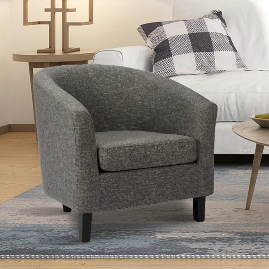 Роскошная современная мебель для гостиной с деревянной рамой, мягкий стул с акцентом