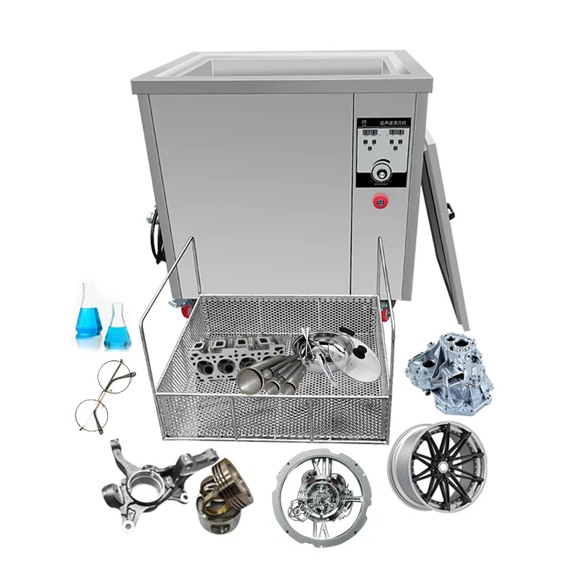 38L Commercial multifunctional desktop ultrasound cleaning machine auto engine parts industrial ultrasonic cleaner