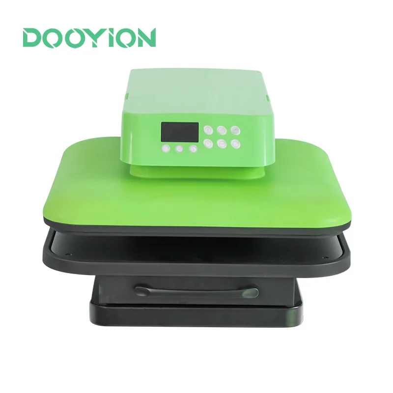 Hot sale New Design 38*38 home use Dye Sublimation hot stamping or dtf transfer printing automatic Heat Press Machine electric