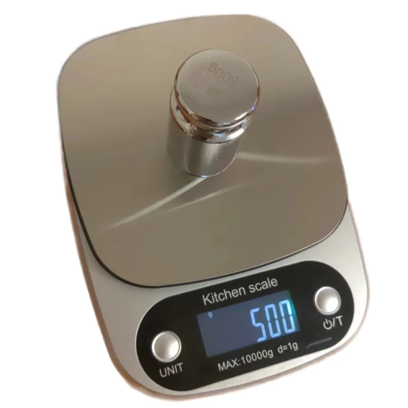 weight scale for wholesale digital manual electronic kitchen scale 3 kg 10kg  0.1g with lcd display batteries big size