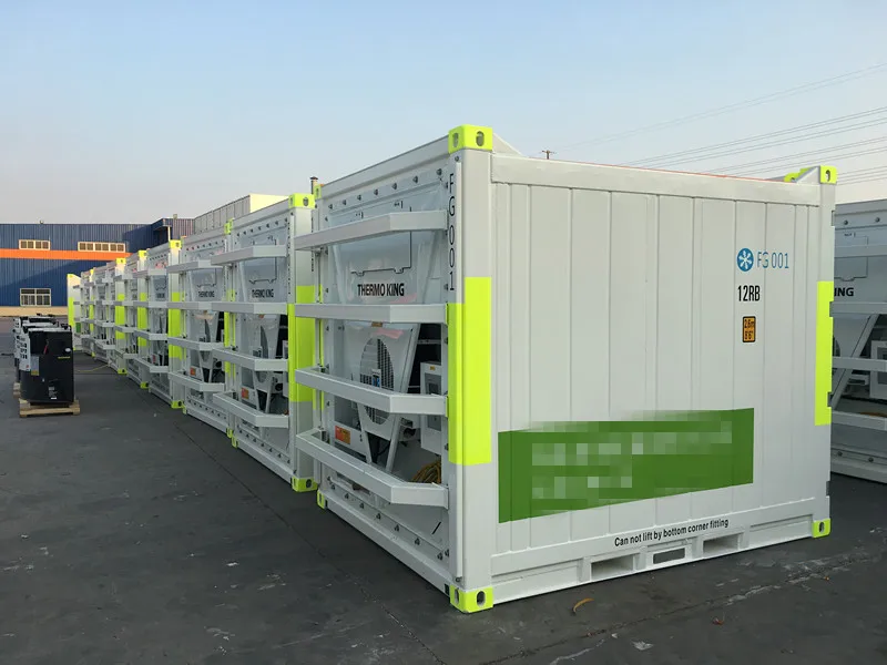 20 40feet BV or LR certificate DNV.2.7.1 refrigerated cold container  with TK semi trailer Made in China
