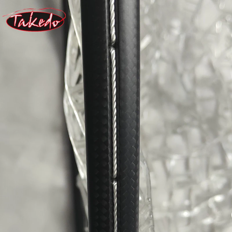 Рыболовная сеть TAKEDO TKL001 для ловли нахлыстом мягкая резиновая сетка водонепроницаемая коричная камфора с деревянной