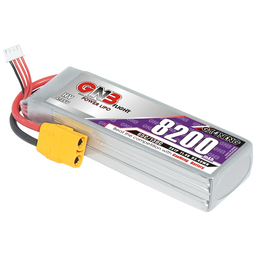 GNB GAONENG LiHV 8200mAh 3S 11 4 V 65C 130C XT90 RC LiPo батарея автомобильный Дрон для самолета Мультикоптер лодка