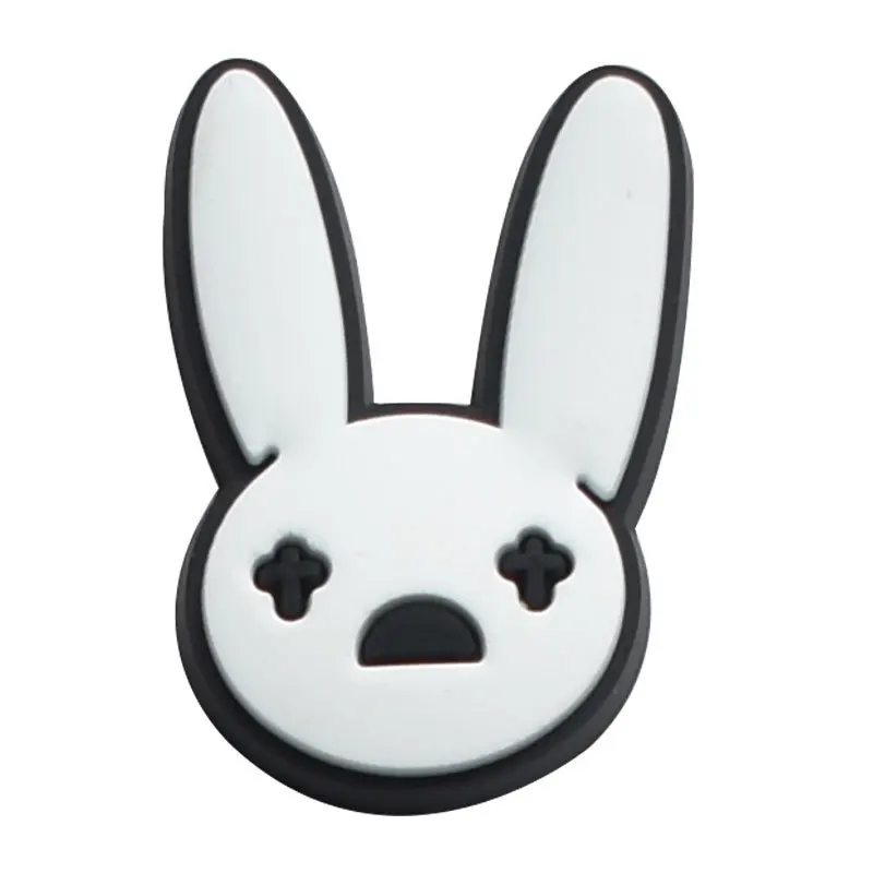 2023 Bad bunny croc custom charms wholesale shoe decorations designer The grass shoe charms For clog shoe and accessories