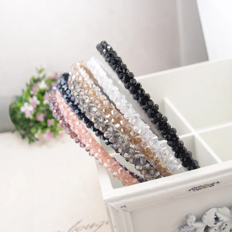 Stylish Crystal Rhinestone Hair Band  Headbands For Women Luxury