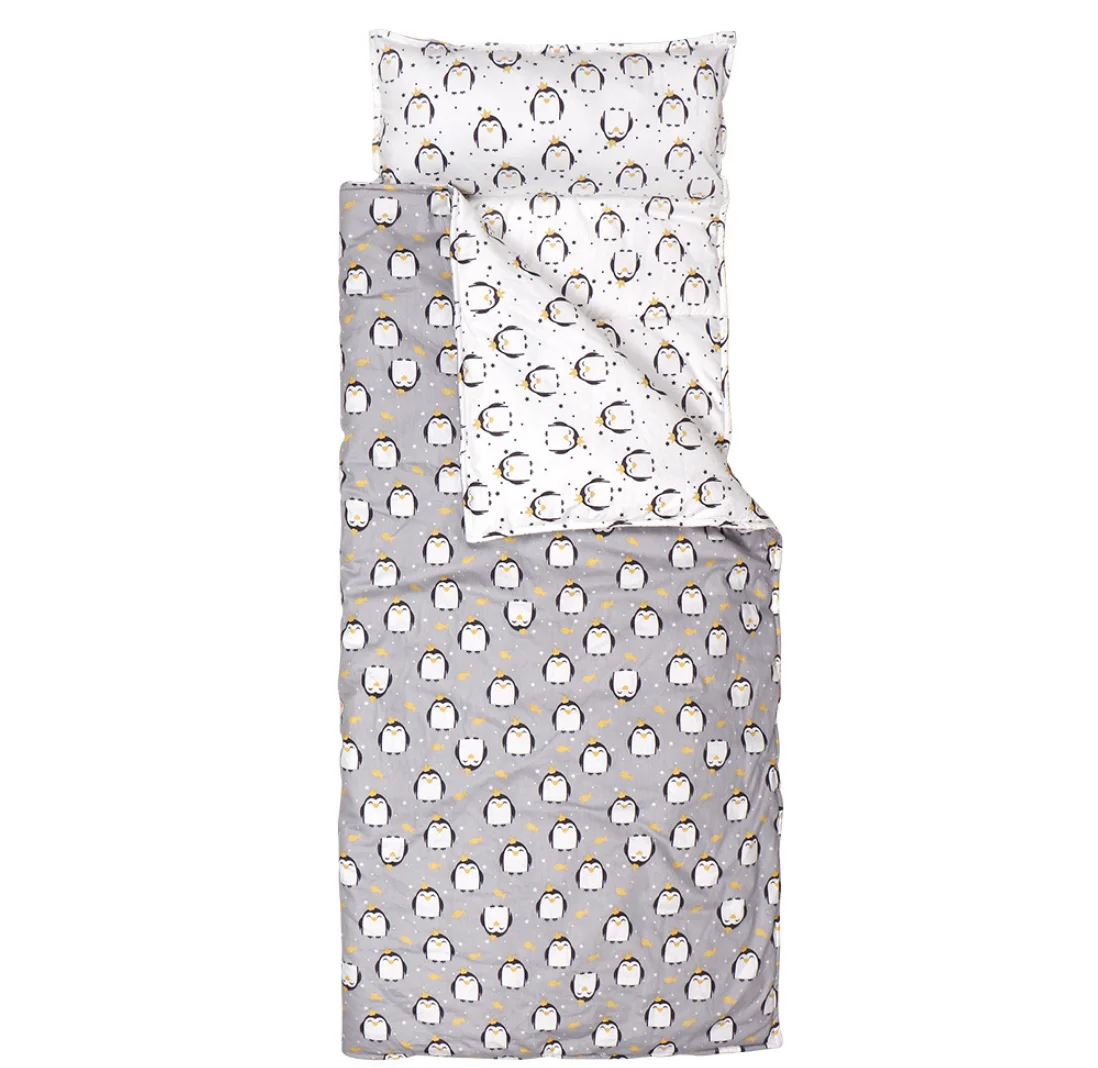 Детский коврик для сна PLHAN со съемной подушкой и флисовым одеялом Minky идеально подходит для детей дошкольного возраста и путешествий