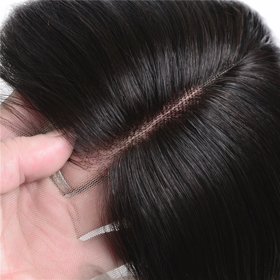 
Hot selling full lace virgin human hair lace closure,free part body wave 4x4 lace closure with baby hair 