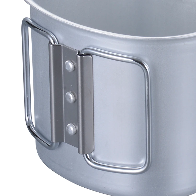 China Supplier Portable 1L Aluminum Drinking Cup Canteen Water Bottle