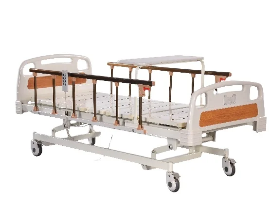 Hospital furniture Professional Service High Quality Three Crank Electric Hospital Nursing Bed