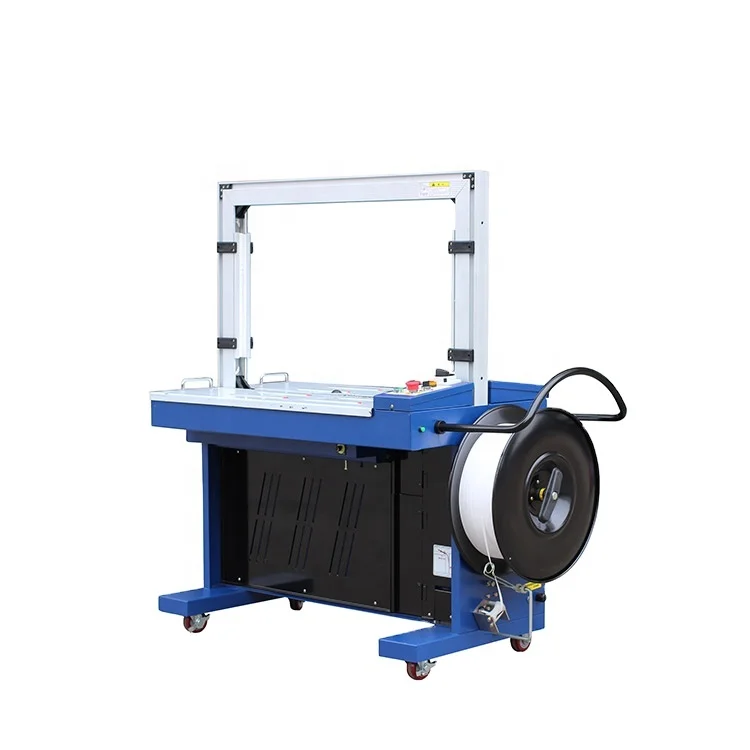 Wholesale Carton Box Packing Strap Binding Manufacturer Supplier Tabletop Pp Automatic Pallet Strapping Machine