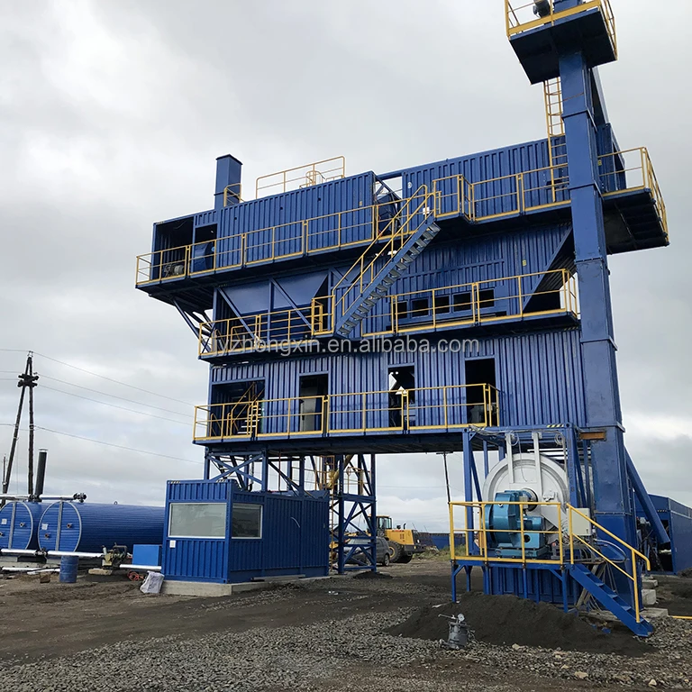 80 т/ч lb1000 передвижная асфальтосмесительная установка для дорожного строительства