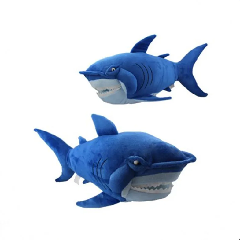Wholesale Hand Made Cuddly Blue Plush Whale Soft Toy